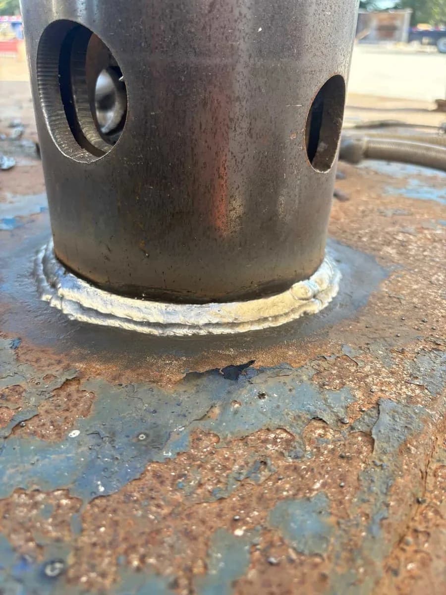 Post & Base Plate Weld